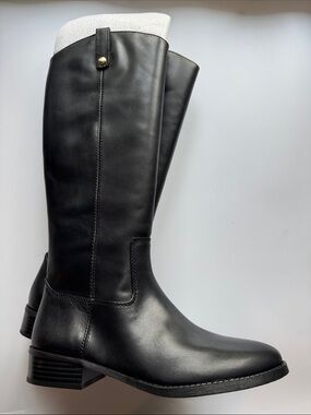 I.N.C Fawne Leather Knee High Boots